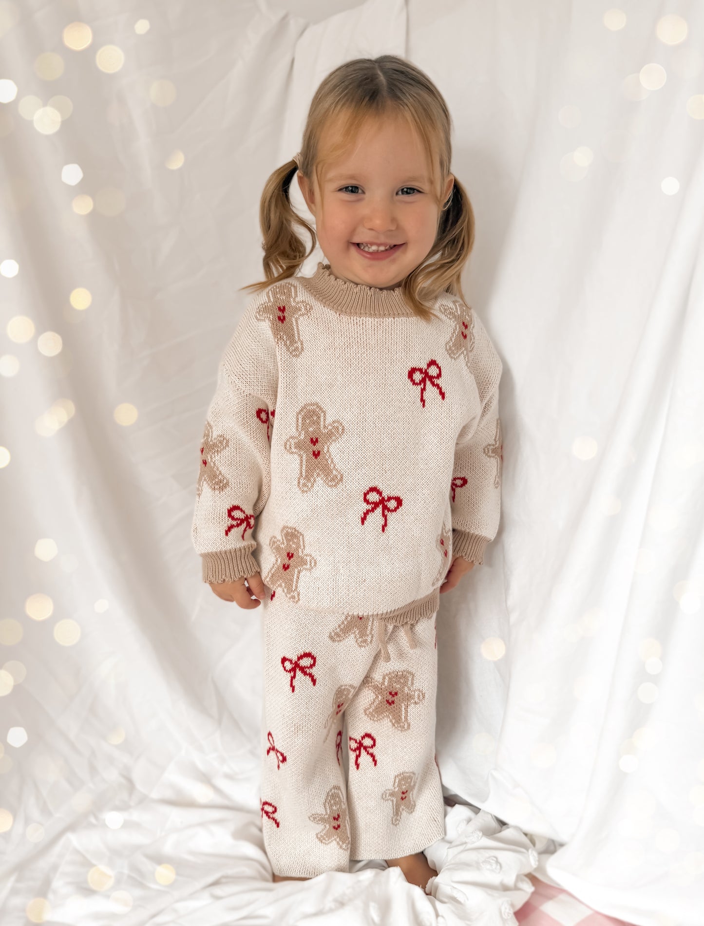 Gingerbread bows set