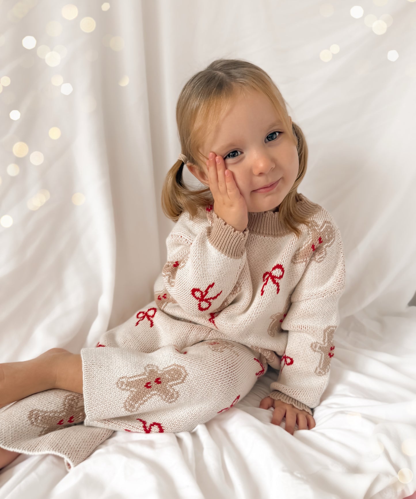 Gingerbread bows set