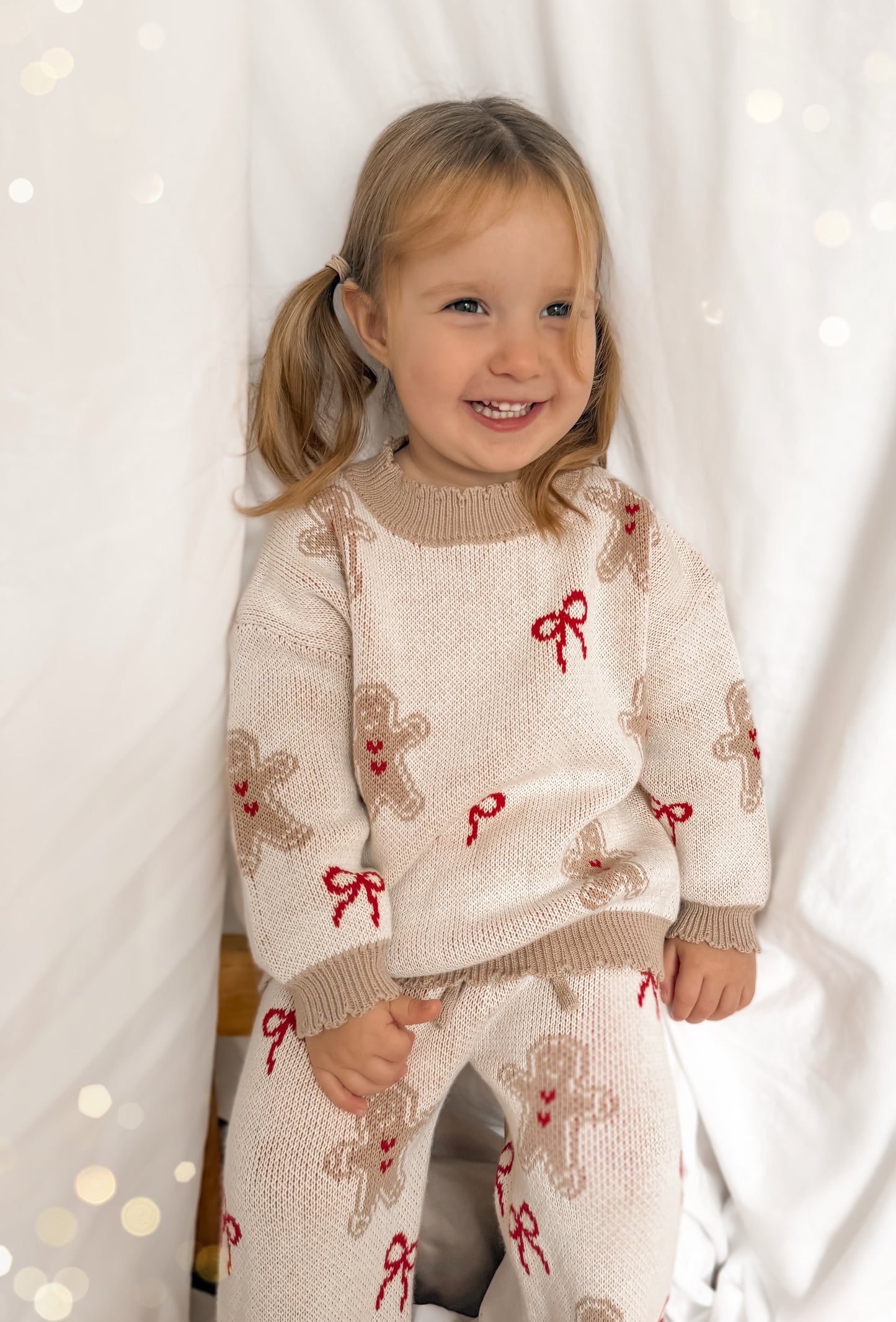 Gingerbread bows set