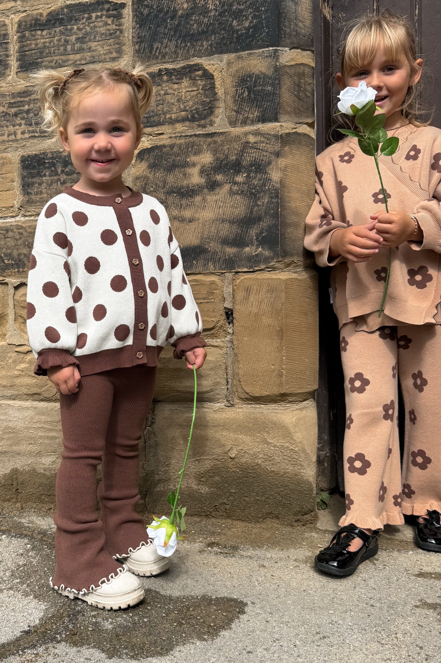 Marlow Bloom TROUSERS | brown floral trousers