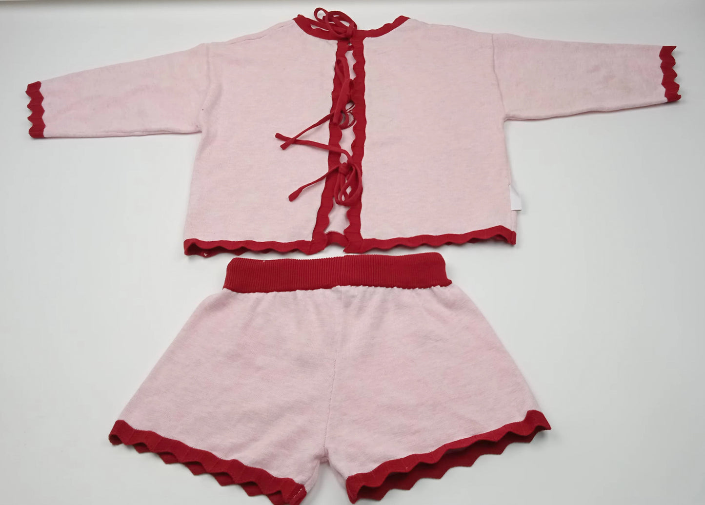 Cherry SHORTS | girls pink and red shorts