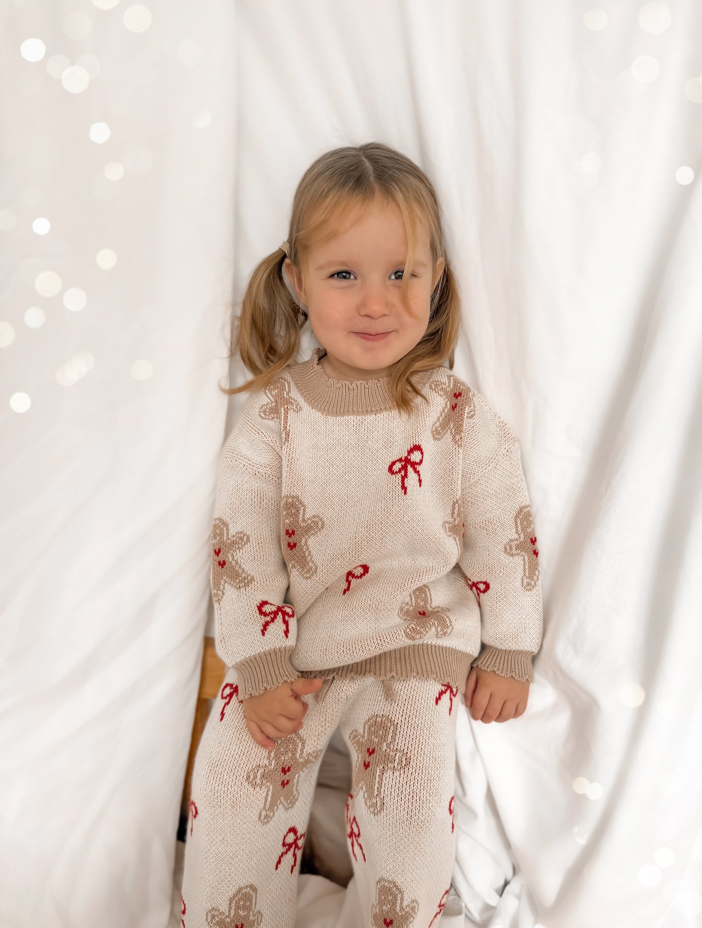 Gingerbread bows set