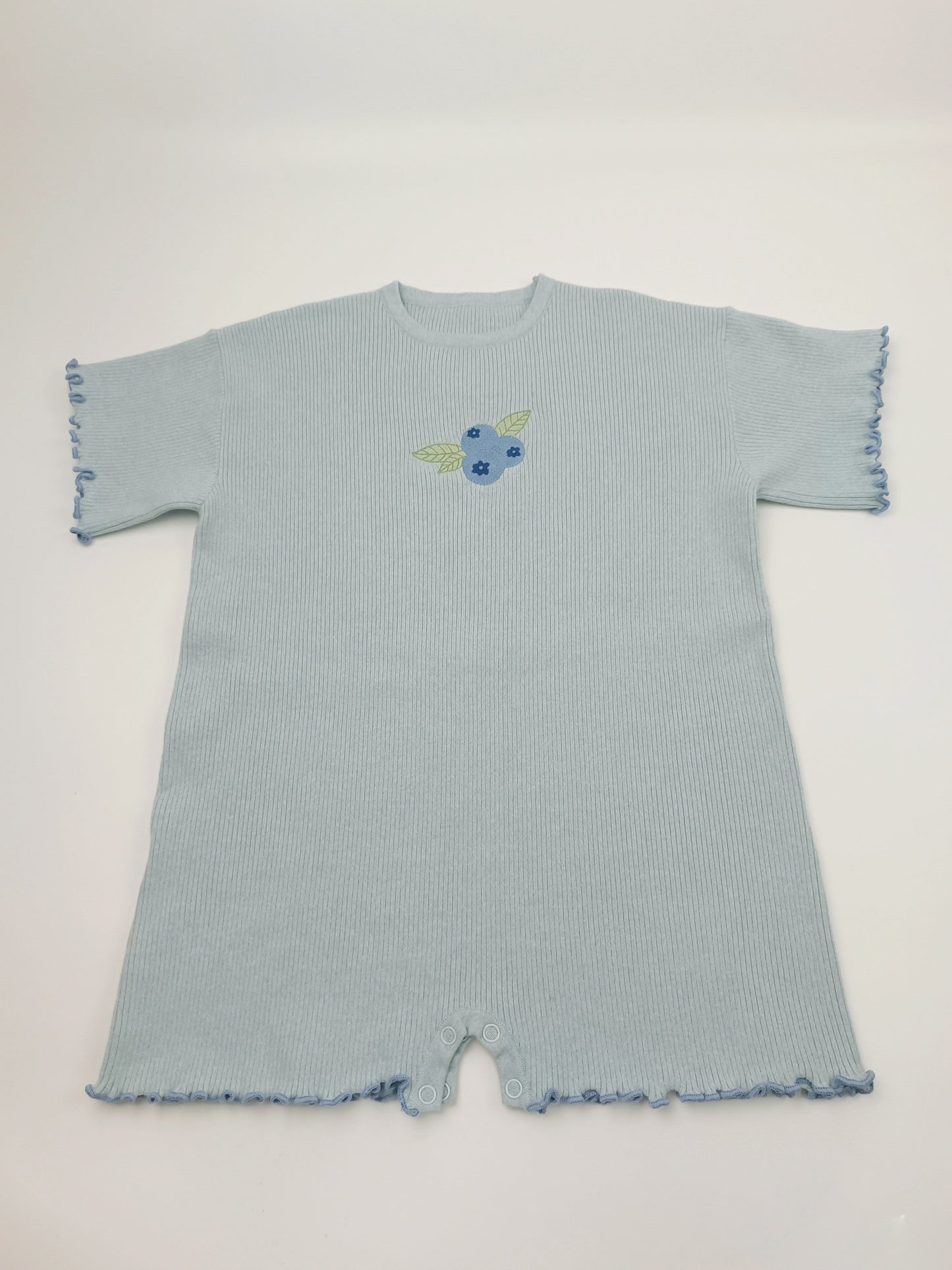 Blueberry playsuit | oversized blue playsuit