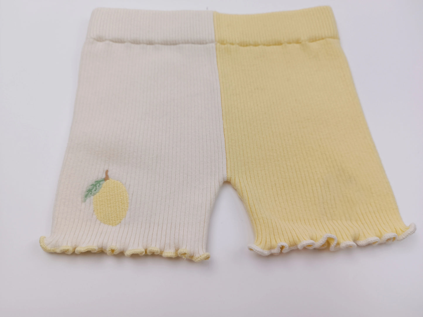 Lemon bike set | girls lemon oversized tee and cycle shorts